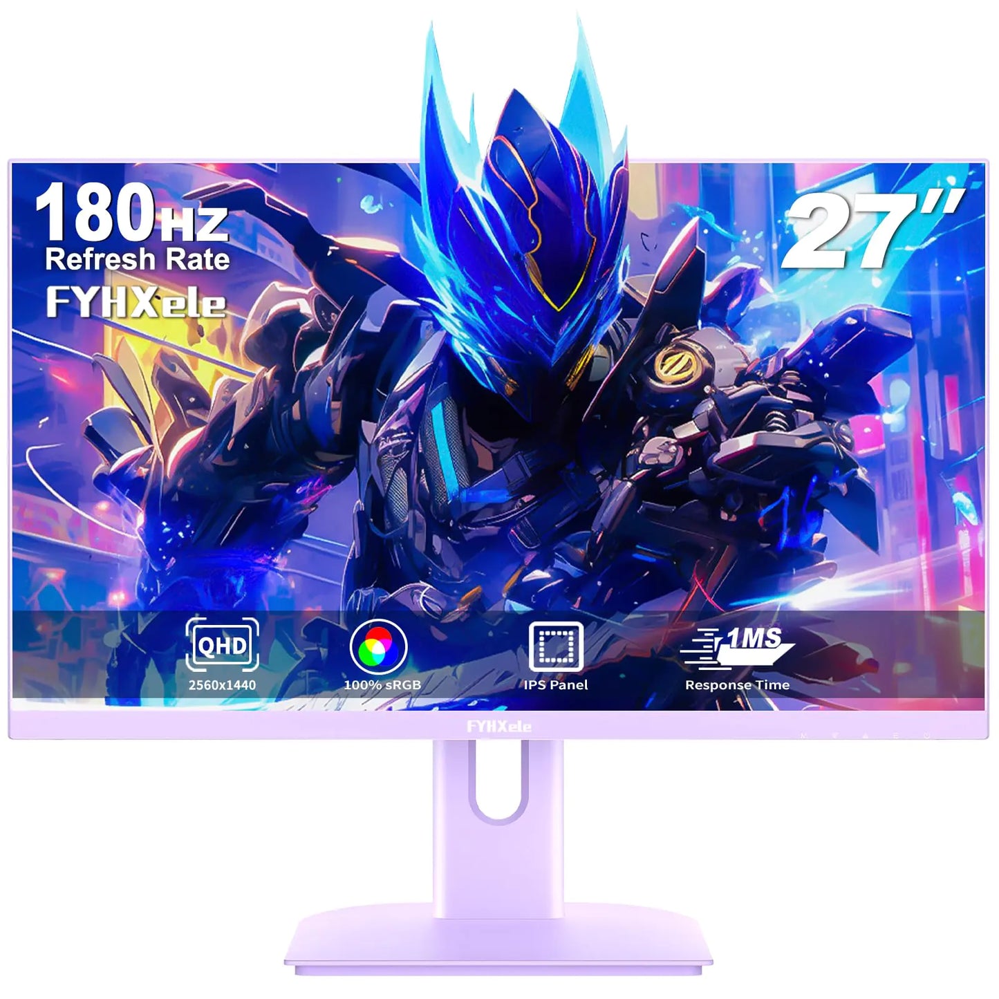 PurpleVision 27" QHD 165Hz Gaming Monitor